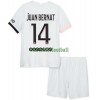 Maillot de Supporter Paris Saint-Germain Juan Bernat 14 Extérieur 2021-22 Pour Enfant